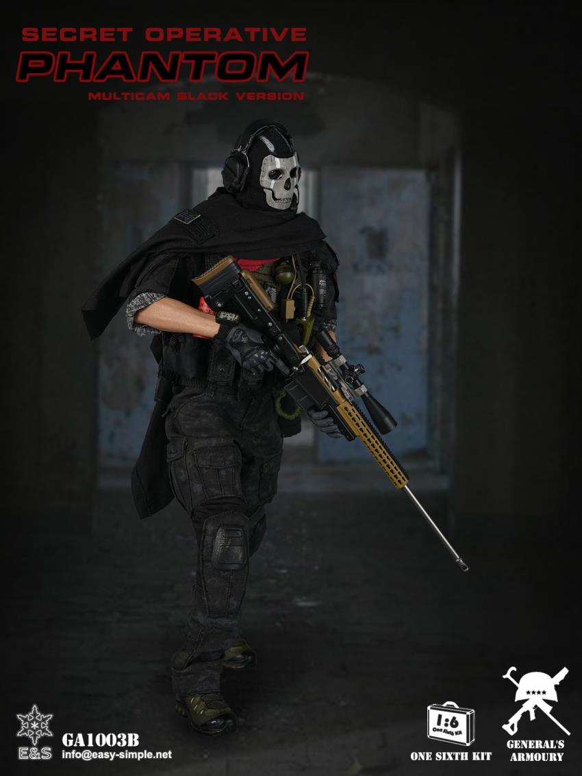Secret Operative Phantom (Multicam Black Version)