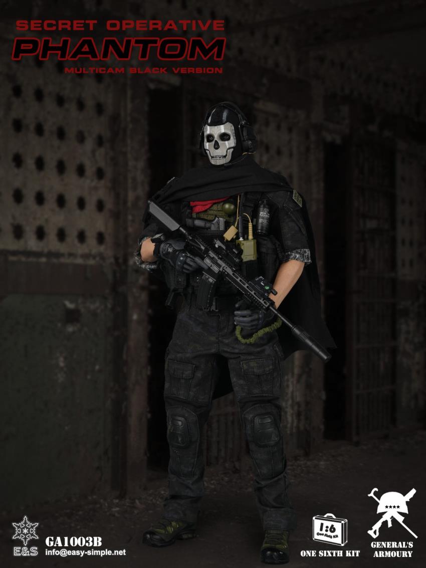 Secret Operative Phantom (Multicam Black Version)