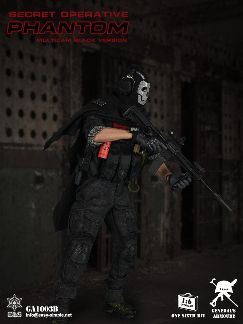 Secret Operative Phantom (Multicam Black Version)