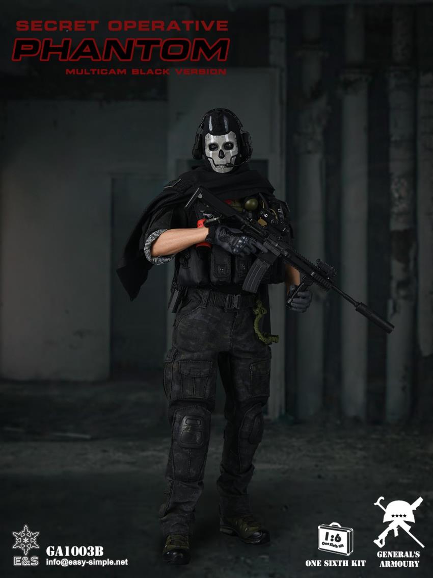 Secret Operative Phantom (Multicam Black Version)