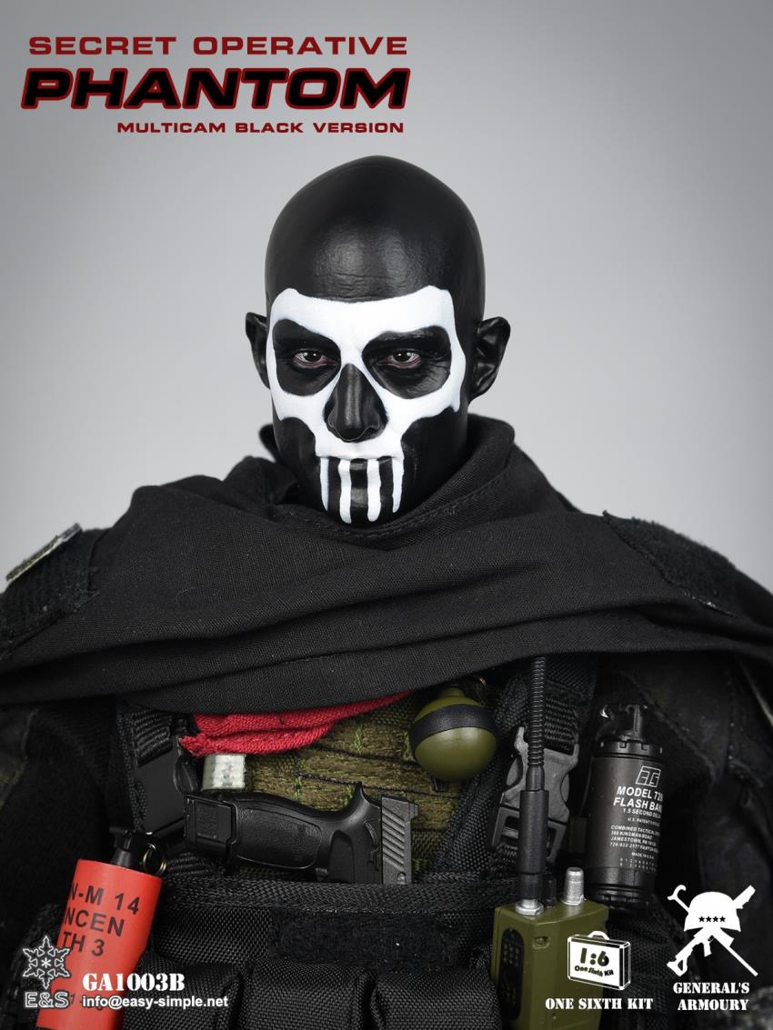 Secret Operative Phantom (Multicam Black Version)
