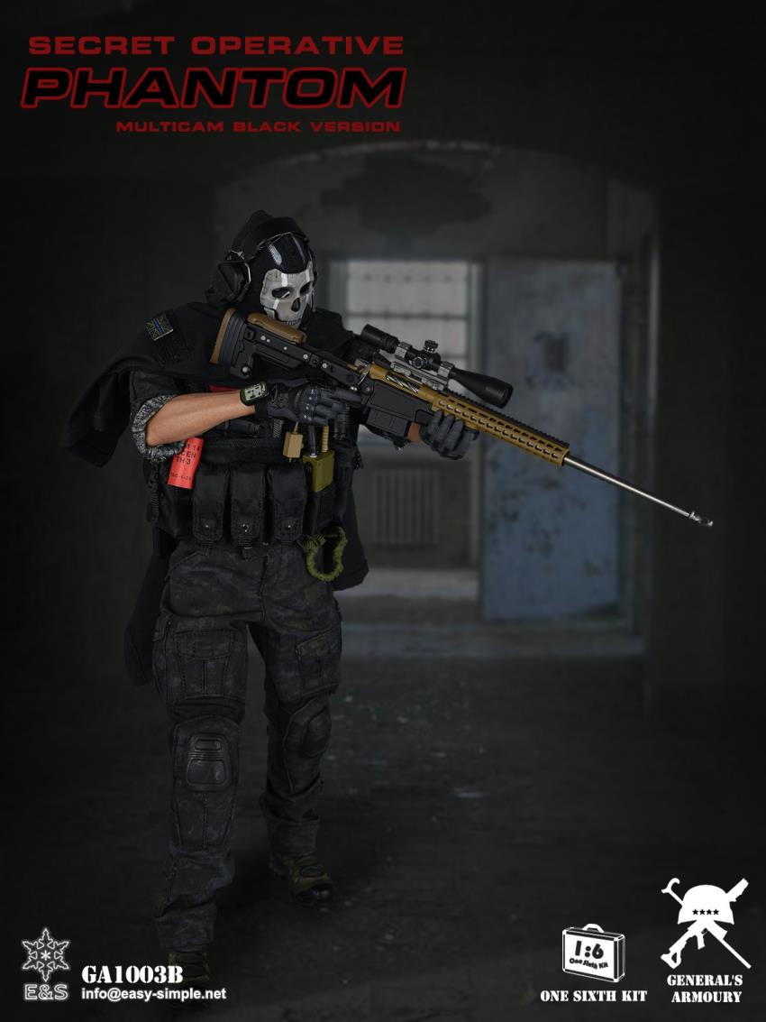 Secret Operative Phantom (Multicam Black Version)