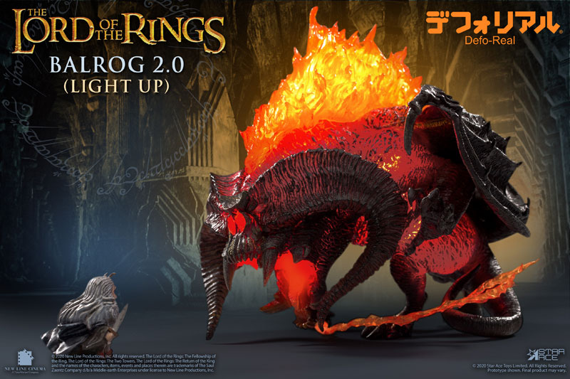 Deforeal The Lord of the Rings Balrog 2.0 (Light-up Ver.)