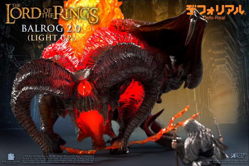 Deforeal The Lord of the Rings Balrog 2.0 (Light-up Ver.)