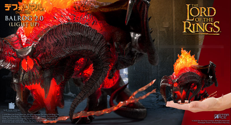Deforeal The Lord of the Rings Balrog 2.0 (Light-up Ver.)