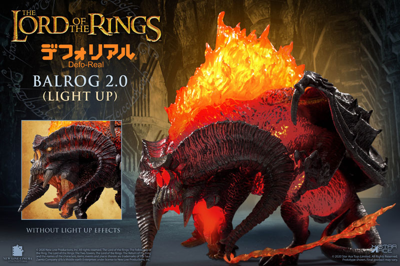 Deforeal The Lord of the Rings Balrog 2.0 (Light-up Ver.)