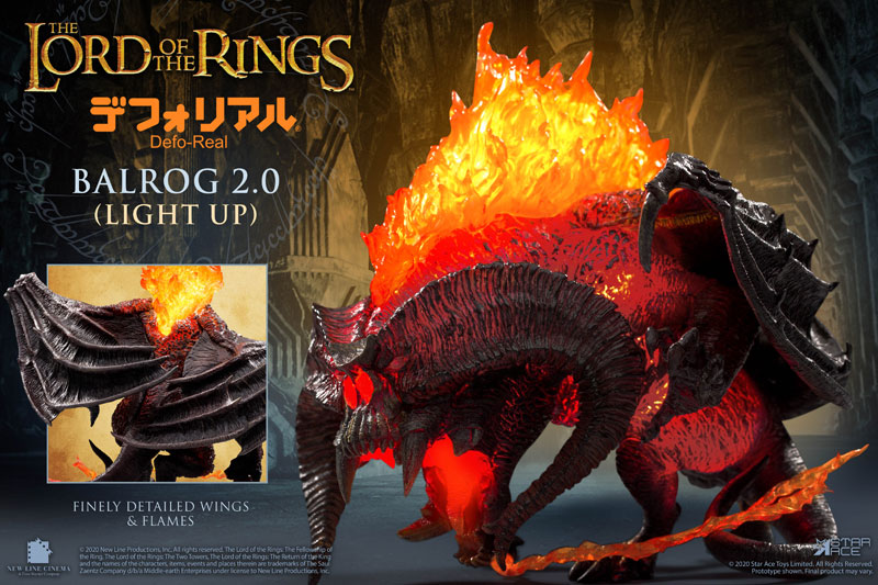 Deforeal The Lord of the Rings Balrog 2.0 (Light-up Ver.)