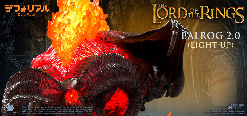 Deforeal The Lord of the Rings Balrog 2.0 (Light-up Ver.)
