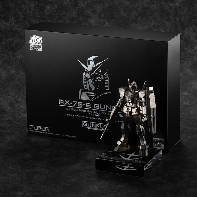 Gundarium alloy model 1/144 RX-78-2 Gundam
