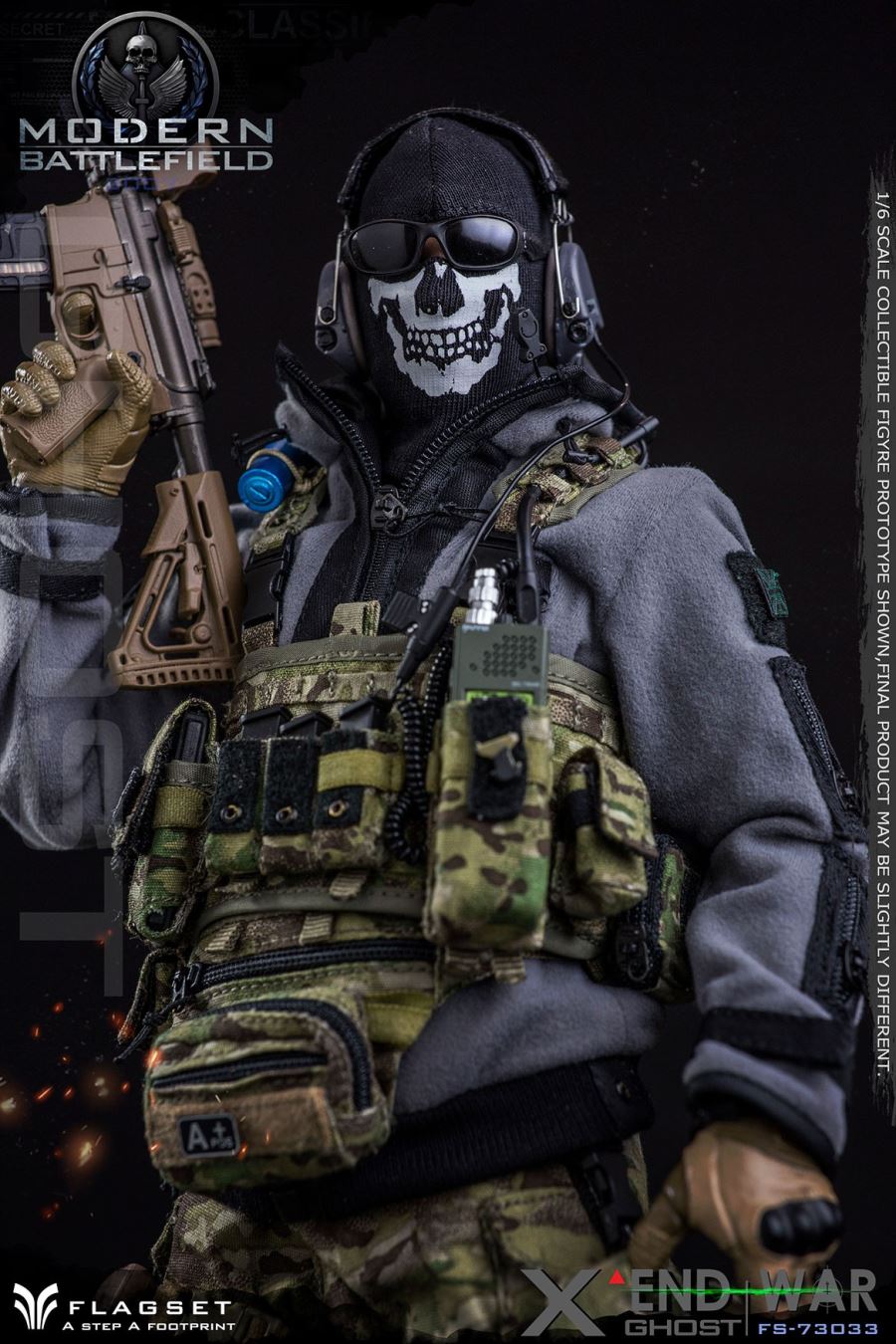1/6 Doomsday War Series END WAR Death Squad - X Ghost Immortal (FS-73033#)