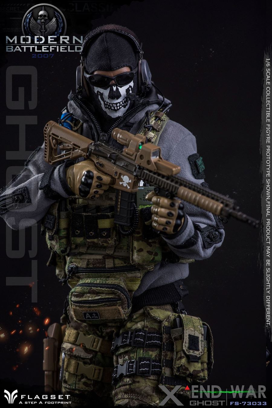 1/6 Doomsday War Series END WAR Death Squad - X Ghost Immortal (FS-73033#)