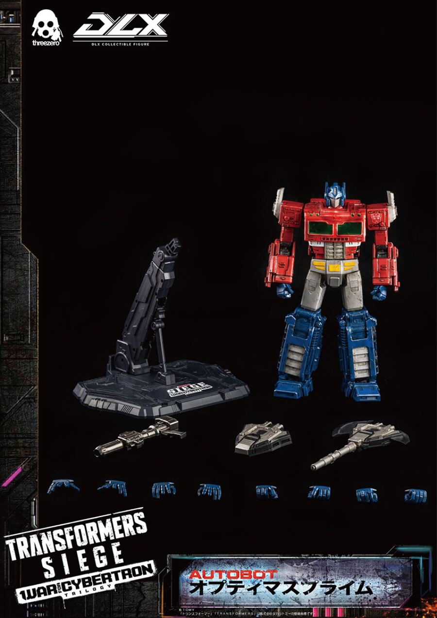 Transformers: War For Cybertron Trilogy: Siege DLX Optimus Prime
