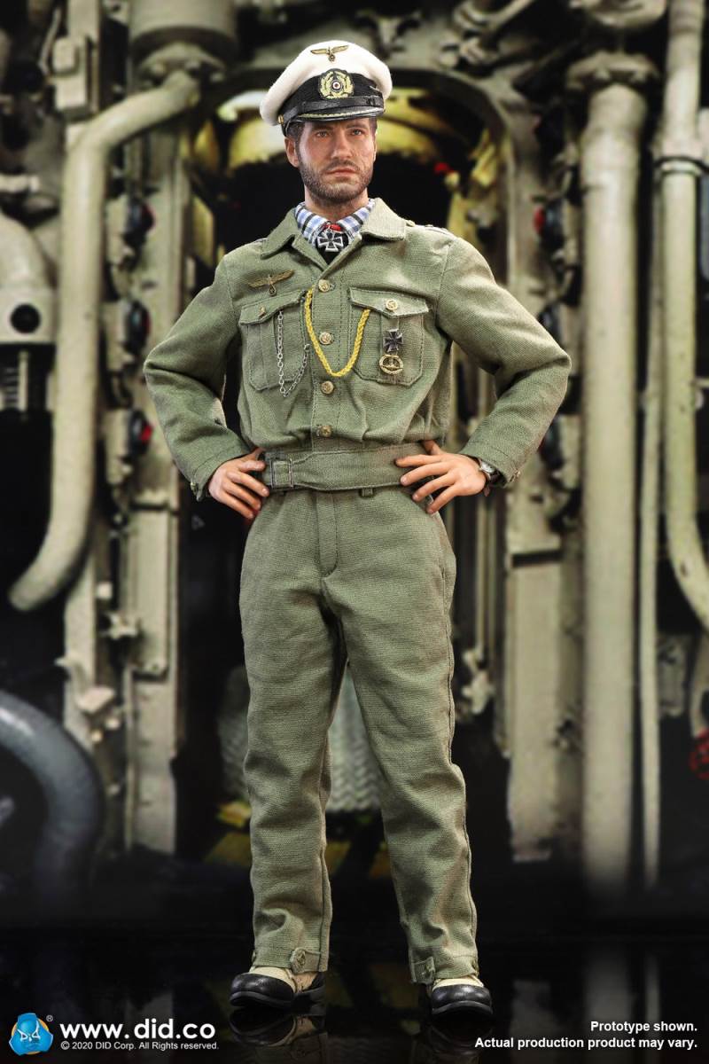 1/6 BBlue Sea Wolf Pack - World War II U Boat Captain