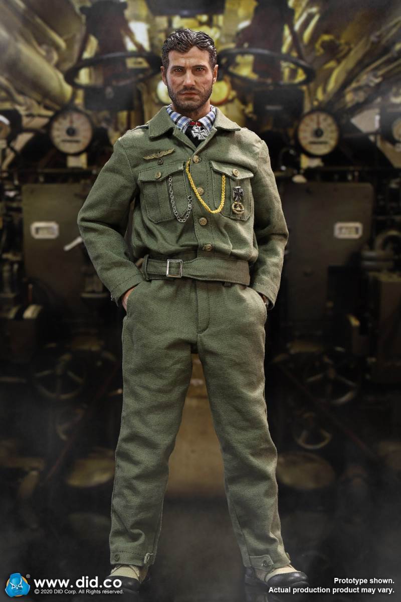 1/6 BBlue Sea Wolf Pack - World War II U Boat Captain