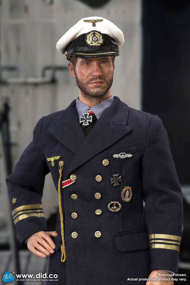 1/6 BBlue Sea Wolf Pack - World War II U Boat Captain
