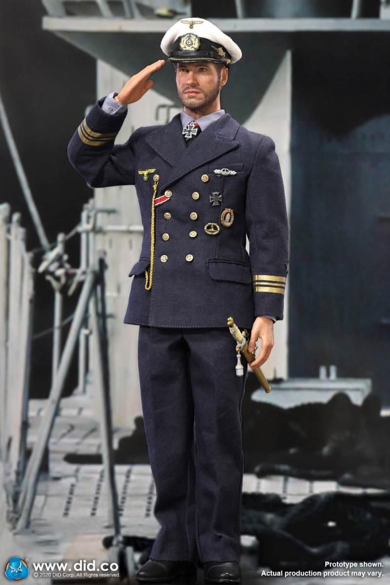 1/6 BBlue Sea Wolf Pack - World War II U Boat Captain