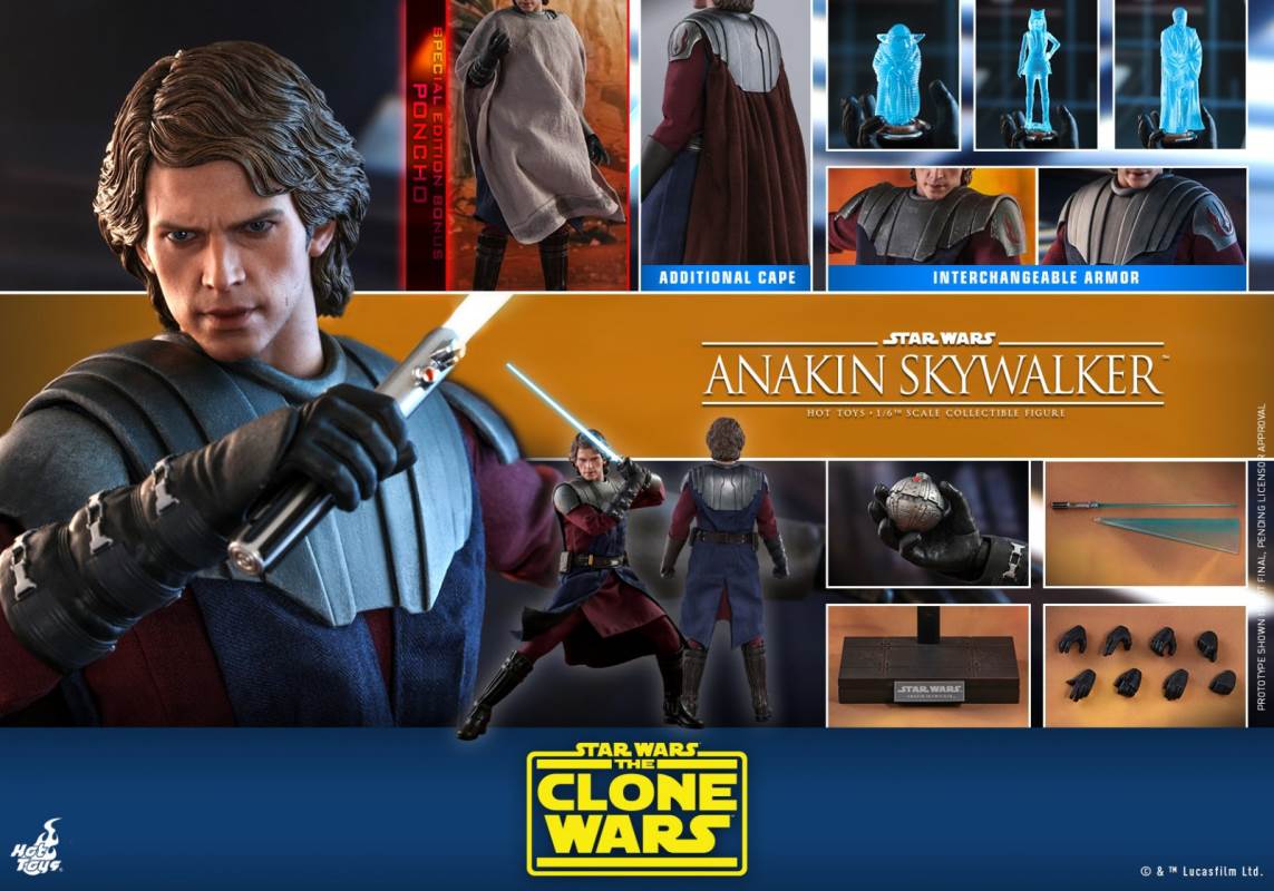 1/6 Star Wars: The Clone Wars - Anakin Skywalker
