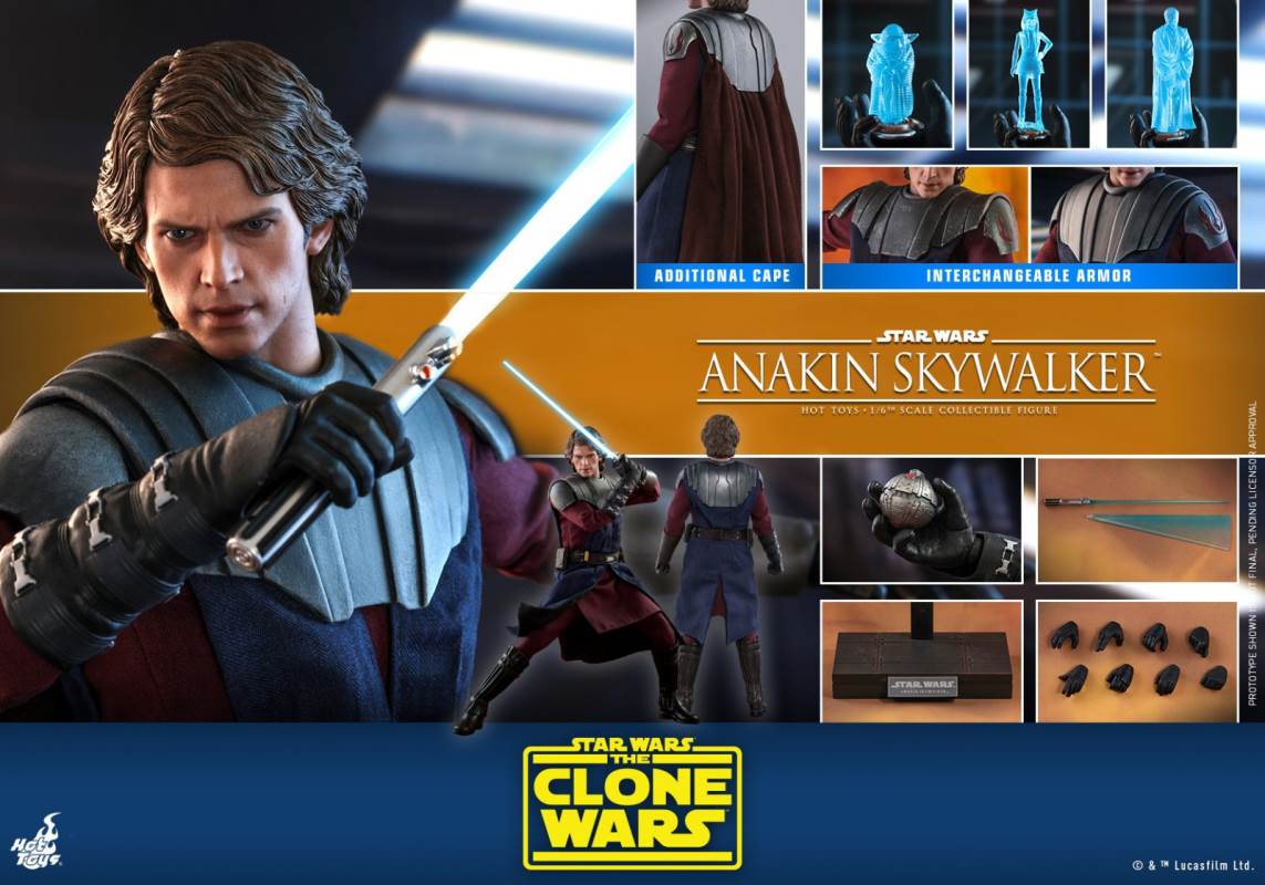 1/6 Star Wars: The Clone Wars - Anakin Skywalker