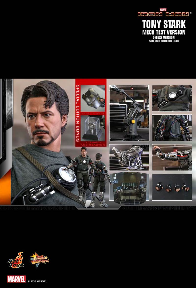Iron Man - Tony Stark (MECH TEST VERSION) (DELUXE VERSION)