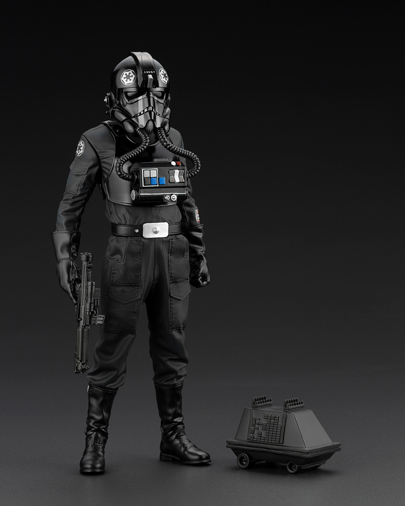 Star Wars - Tie Fighter Pilot Backstabber & Mouse Droid ARTFX+ 1/10