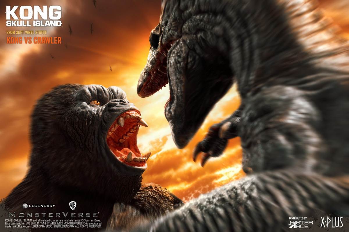 Kong Skull Island - King Kong vs. Monitor Lizard
