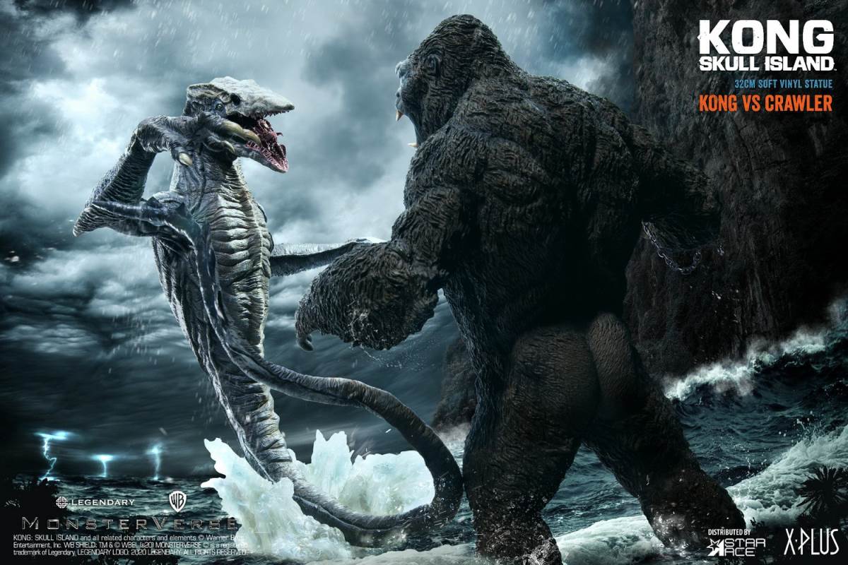 Kong Skull Island - King Kong vs. Monitor Lizard