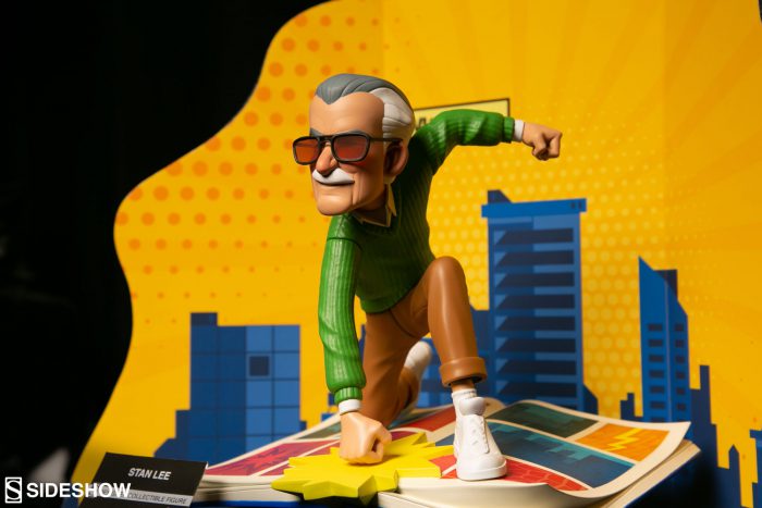 Marvel: The legendary Stan Lee in a comics-style figure