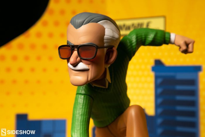 Marvel: The legendary Stan Lee in a comics-style figure