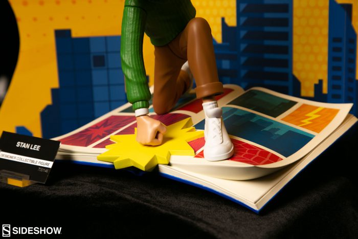 Marvel: The legendary Stan Lee in a comics-style figure