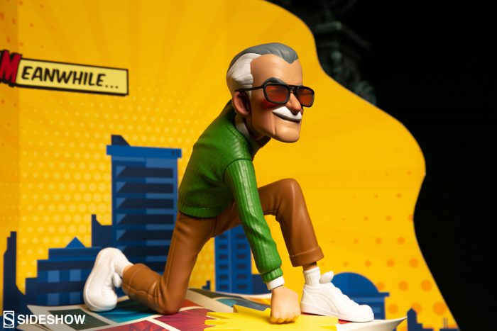 Marvel: The legendary Stan Lee in a comics-style figure