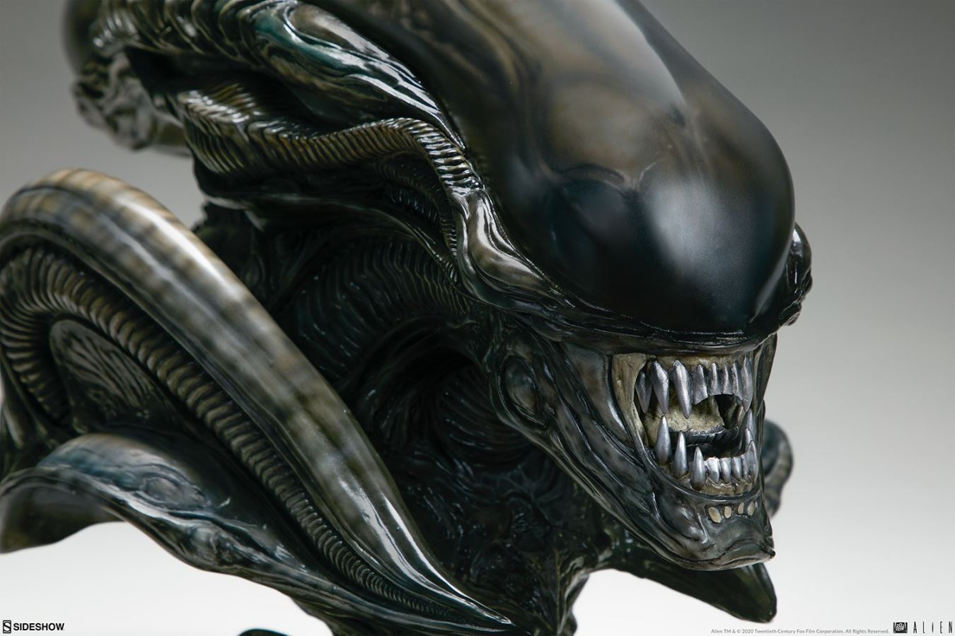 16.75 inch Alien Xenomorph Parasite Mythos Alien Bust (#400323)