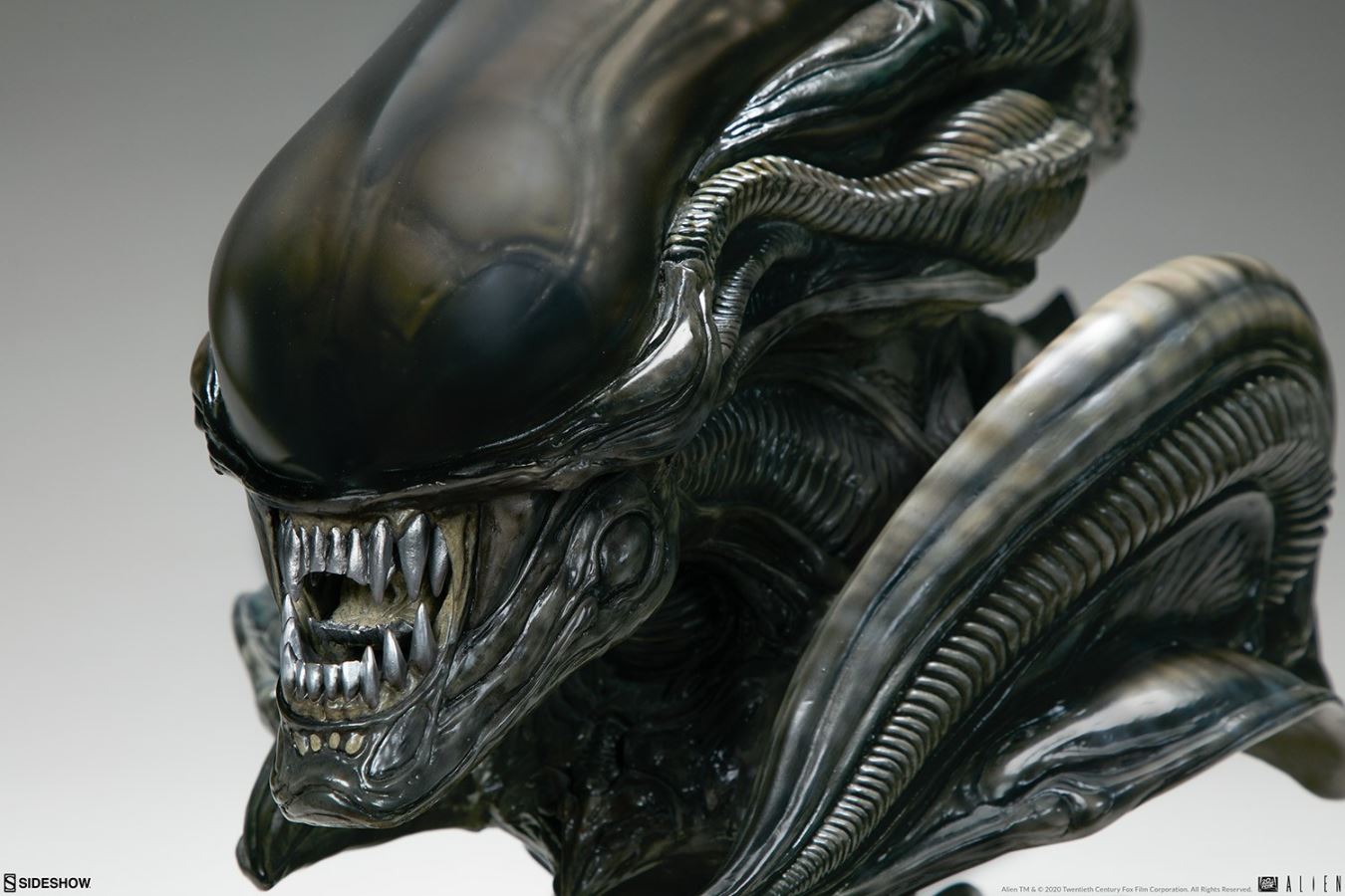 16.75 inch Alien Xenomorph Parasite Mythos Alien Bust (#400323)