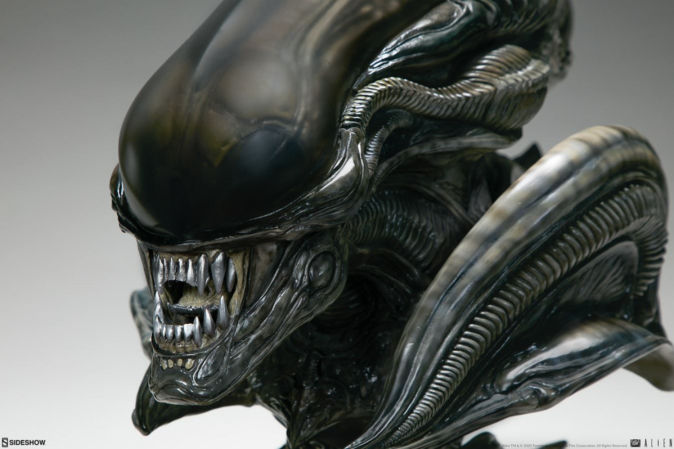 16.75 inch Alien Xenomorph Parasite Mythos Alien Bust (#400323)