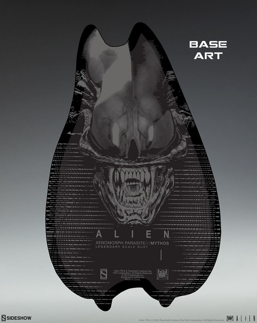 16.75 inch Alien Xenomorph Parasite Mythos Alien Bust (#400323)