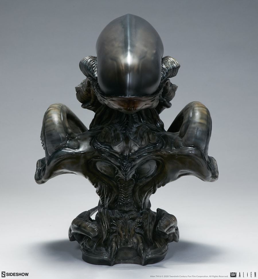 16.75 inch Alien Xenomorph Parasite Mythos Alien Bust (#400323)
