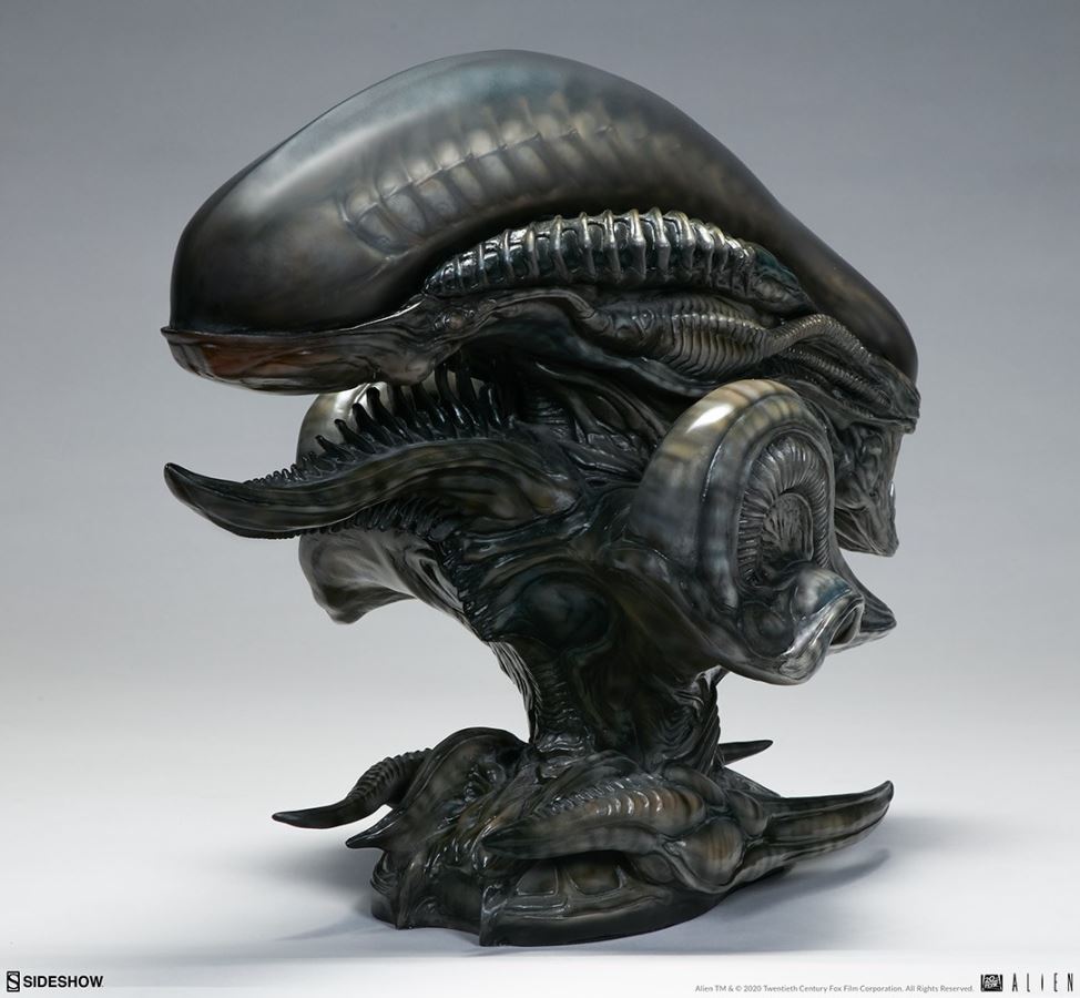 16.75 inch Alien Xenomorph Parasite Mythos Alien Bust (#400323)