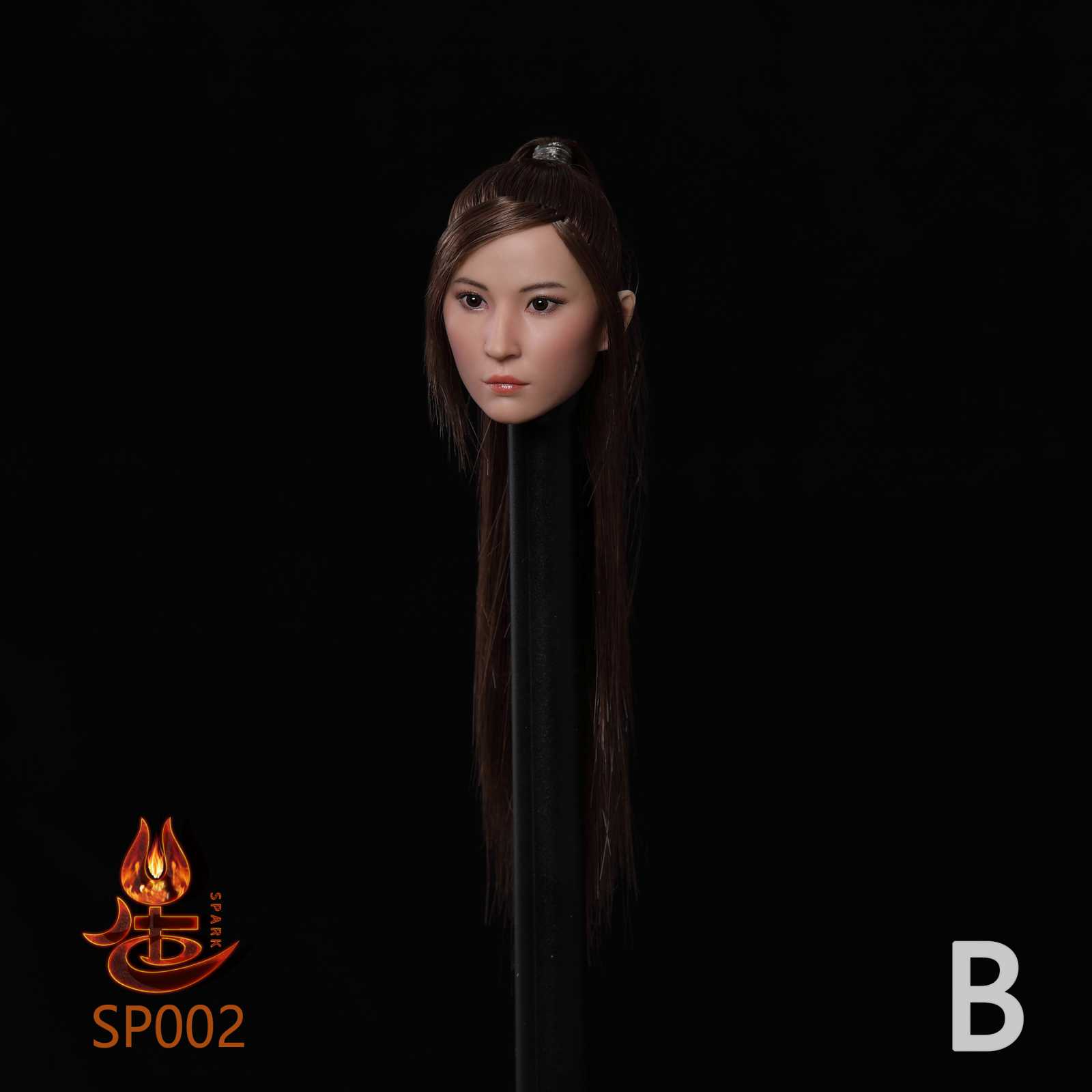 1/6 Asian beauty head carving #SP002