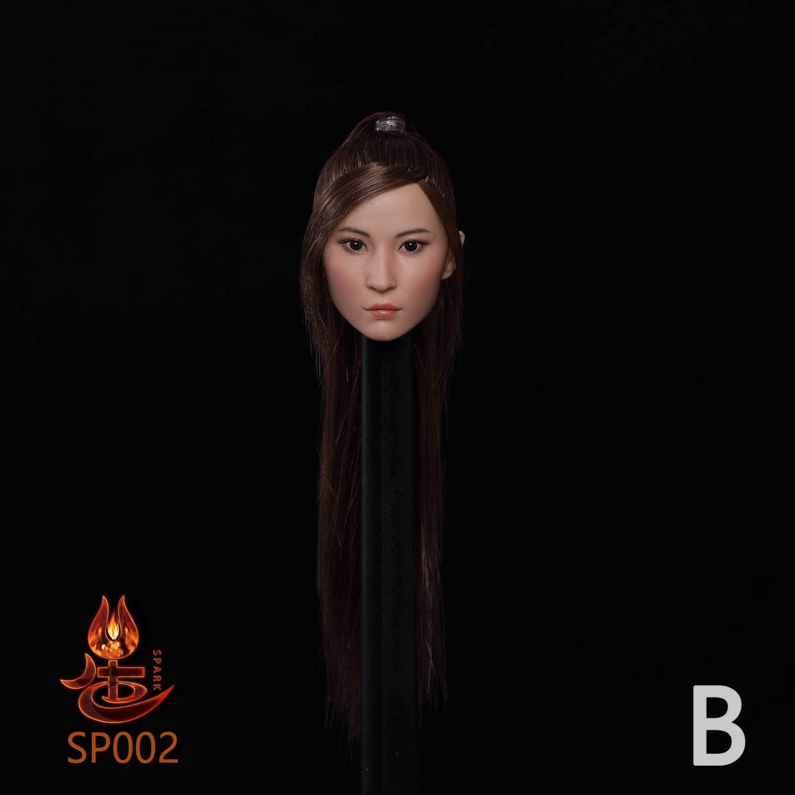1/6 Asian beauty head carving #SP002