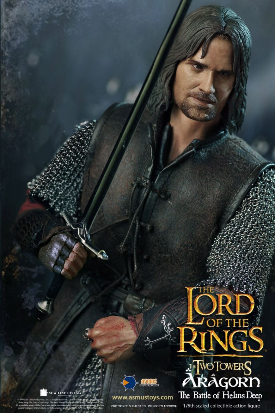 The Lord of the Rings - Aragorn at Hemls Deep