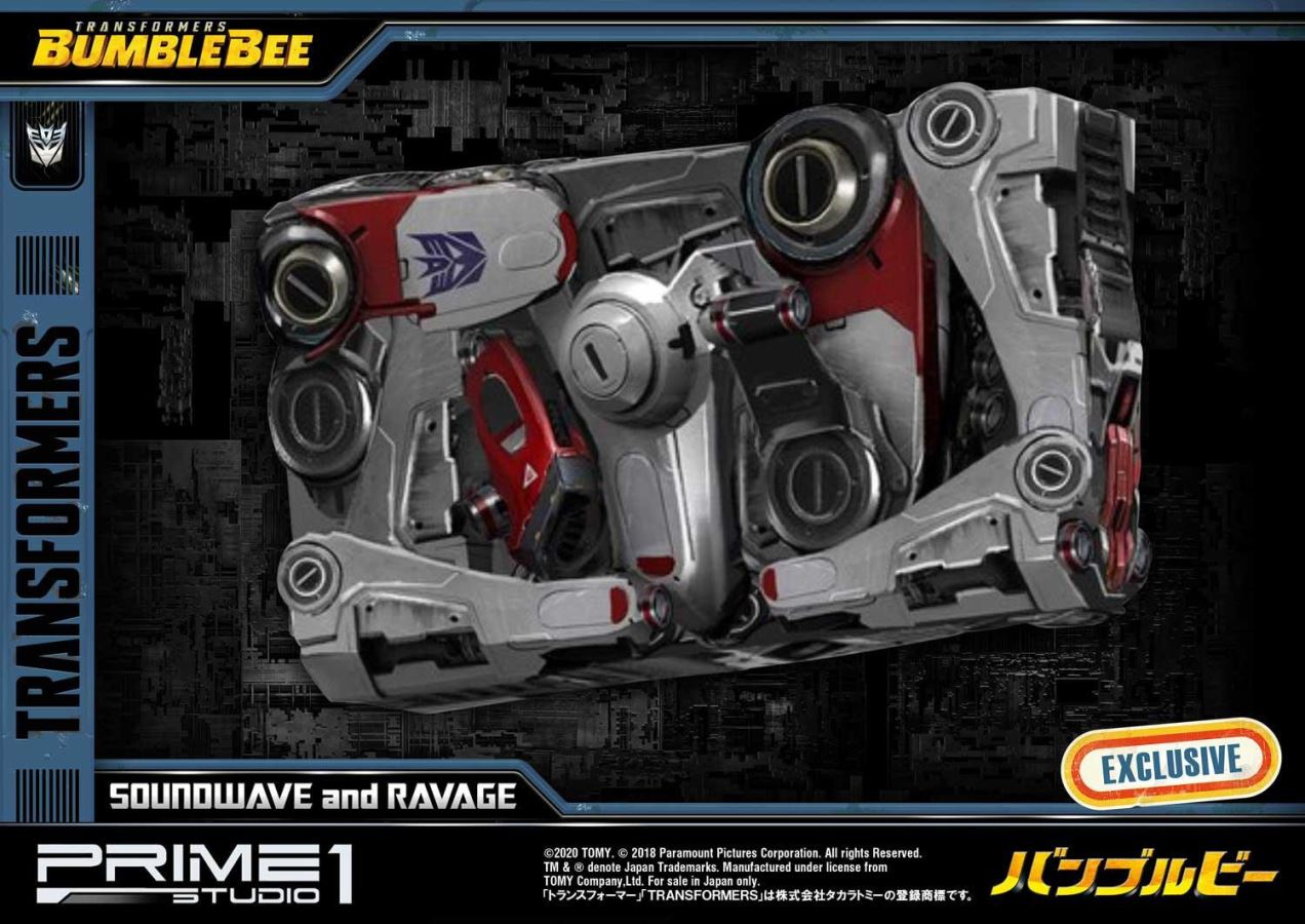 Transformers: Bumblebee (Film) Soundwave & Ravage EX Version