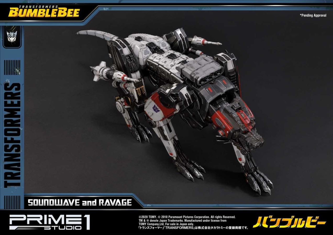 Transformers: Bumblebee (Film) Soundwave & Ravage EX Version