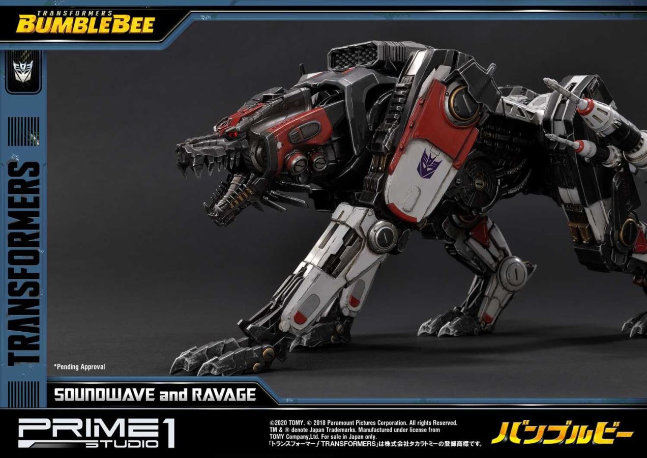 Transformers: Bumblebee (Film) Soundwave & Ravage EX Version