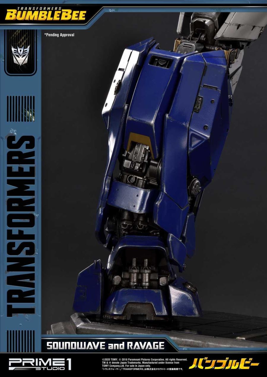 Transformers: Bumblebee (Film) Soundwave & Ravage EX Version