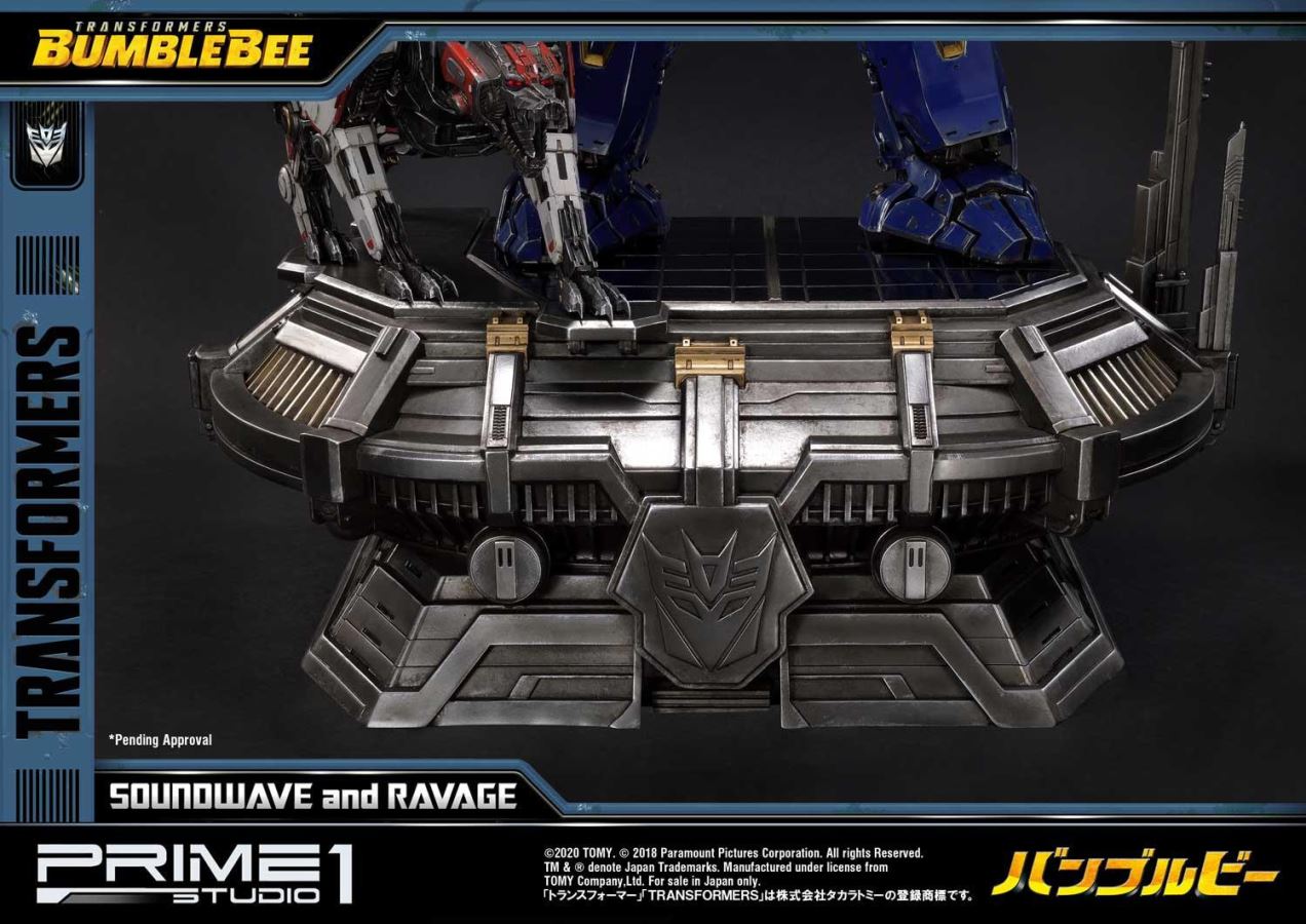 Transformers: Bumblebee (Film) Soundwave & Ravage EX Version
