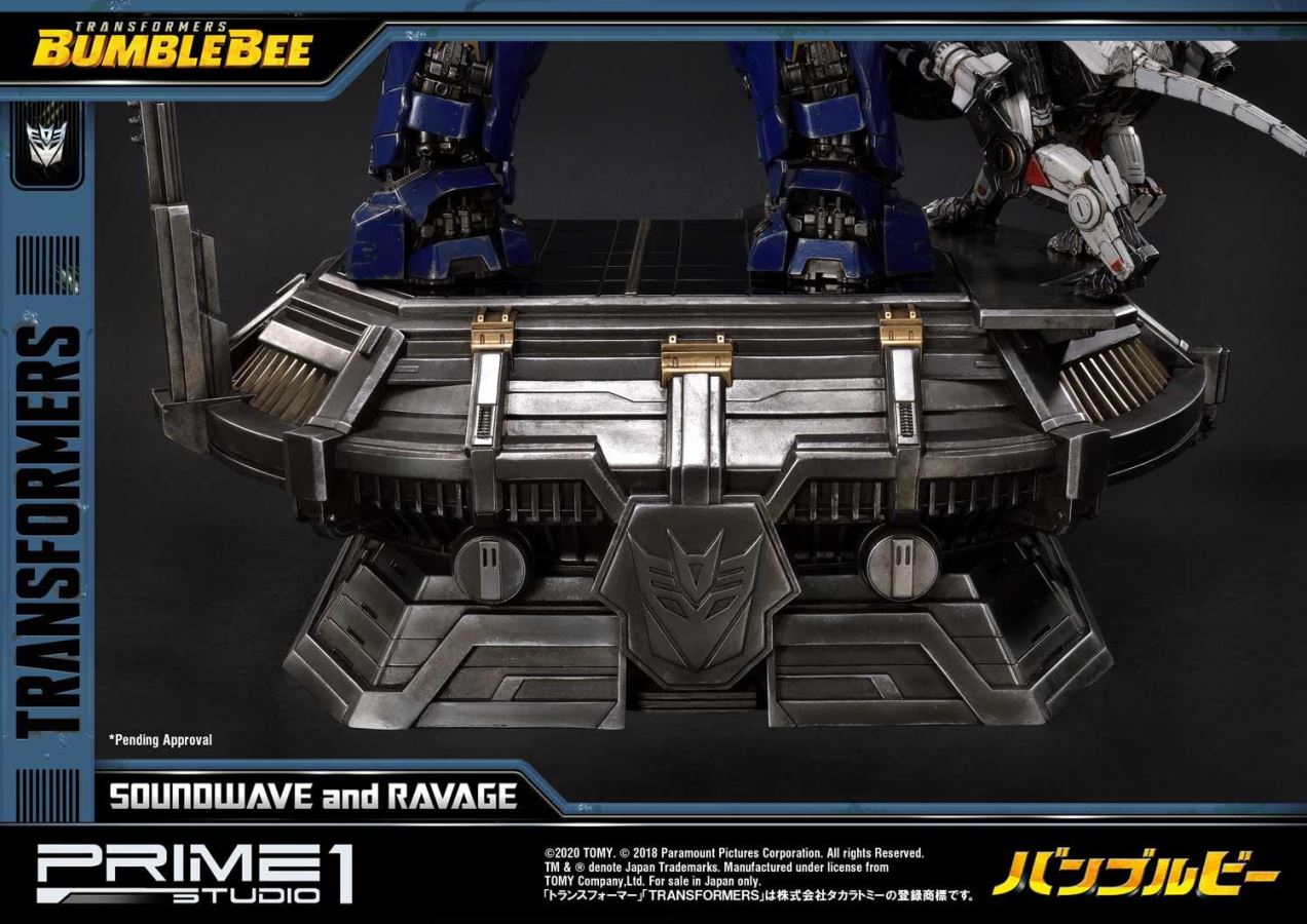 Transformers: Bumblebee (Film) Soundwave & Ravage EX Version