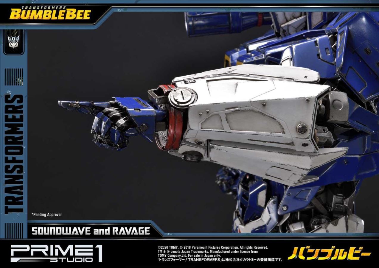 Transformers: Bumblebee (Film) Soundwave & Ravage EX Version