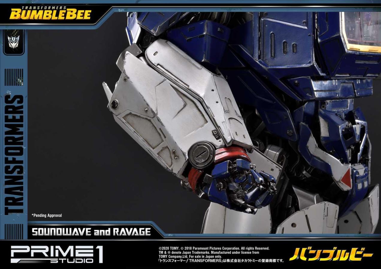 Transformers: Bumblebee (Film) Soundwave & Ravage EX Version