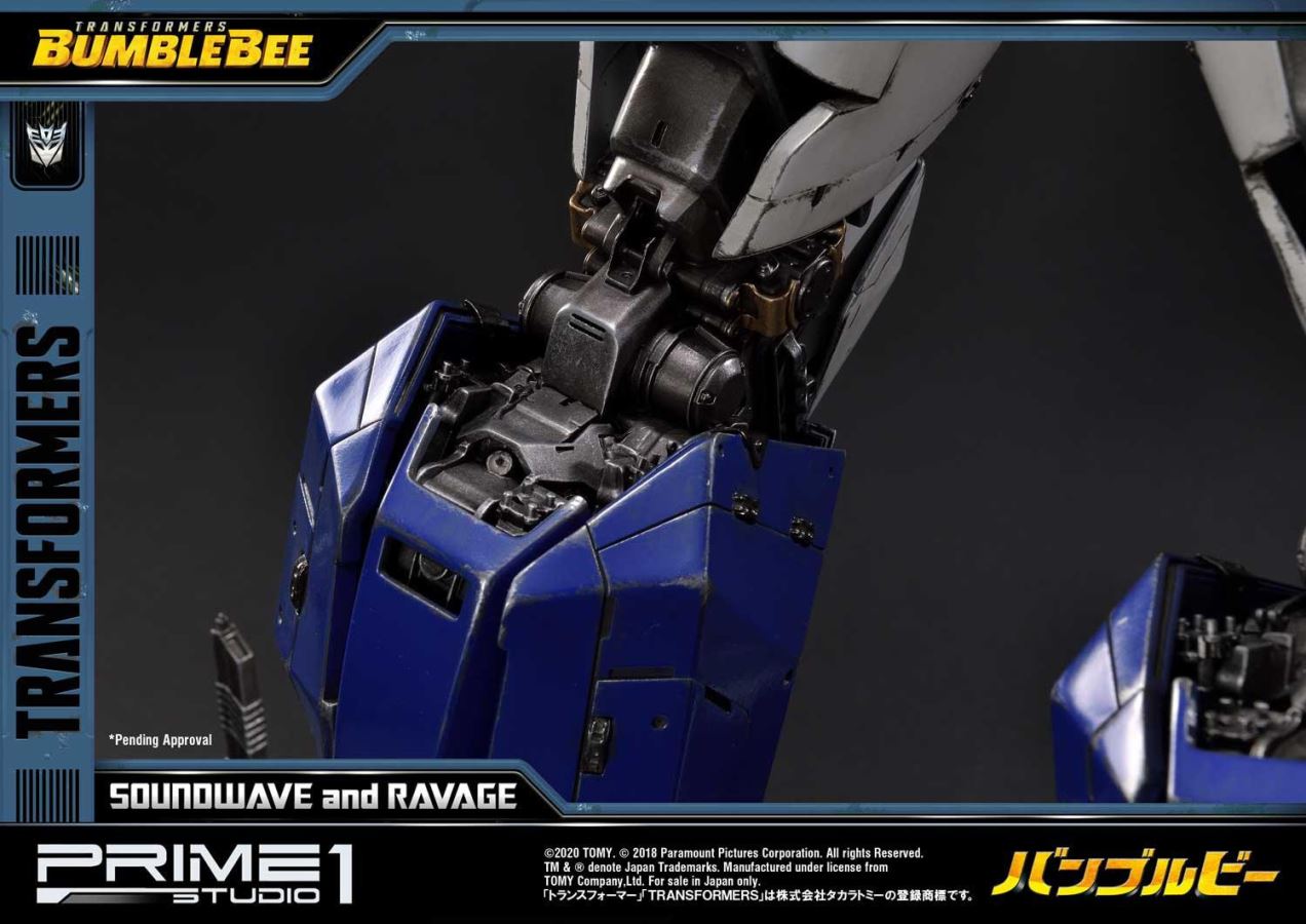 Transformers: Bumblebee (Film) Soundwave & Ravage EX Version