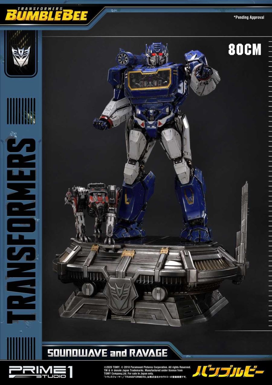 Transformers: Bumblebee (Film) Soundwave & Ravage EX Version