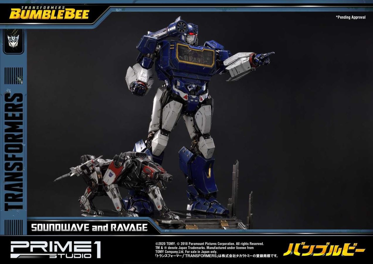 Transformers: Bumblebee (Film) Soundwave & Ravage EX Version